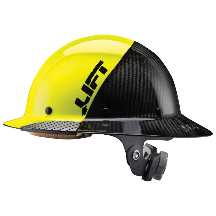 HDF50C - Dax Fifty 50 Carbon Fiber Full Brim Hard Hat