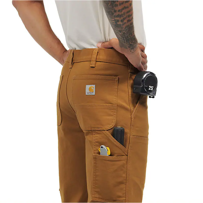103334 - Men's Utility Double-Knee Work Pant - Relaxed Fit- Rugged Flex- Duck
