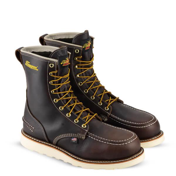 1957 Series – Waterproof – 8″ Briar Pitstop Moc Toe - MAXwear Wedge (Soft Toe) - Purpose-Built / Home of the Trades