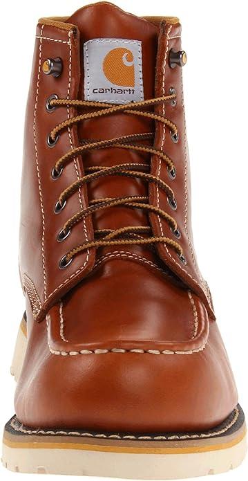 6" MOC Toe Wedge Work Boot - Tan Full Grain - Purpose-Built / Home of the Trades