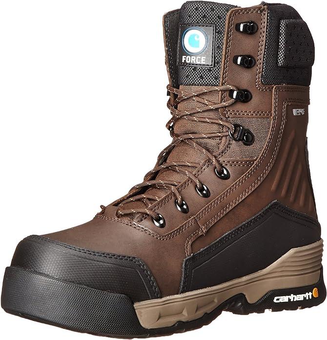 8" Force Comp Toe w/Zipper Work Boot - Purpose-Built / Home of the Trades