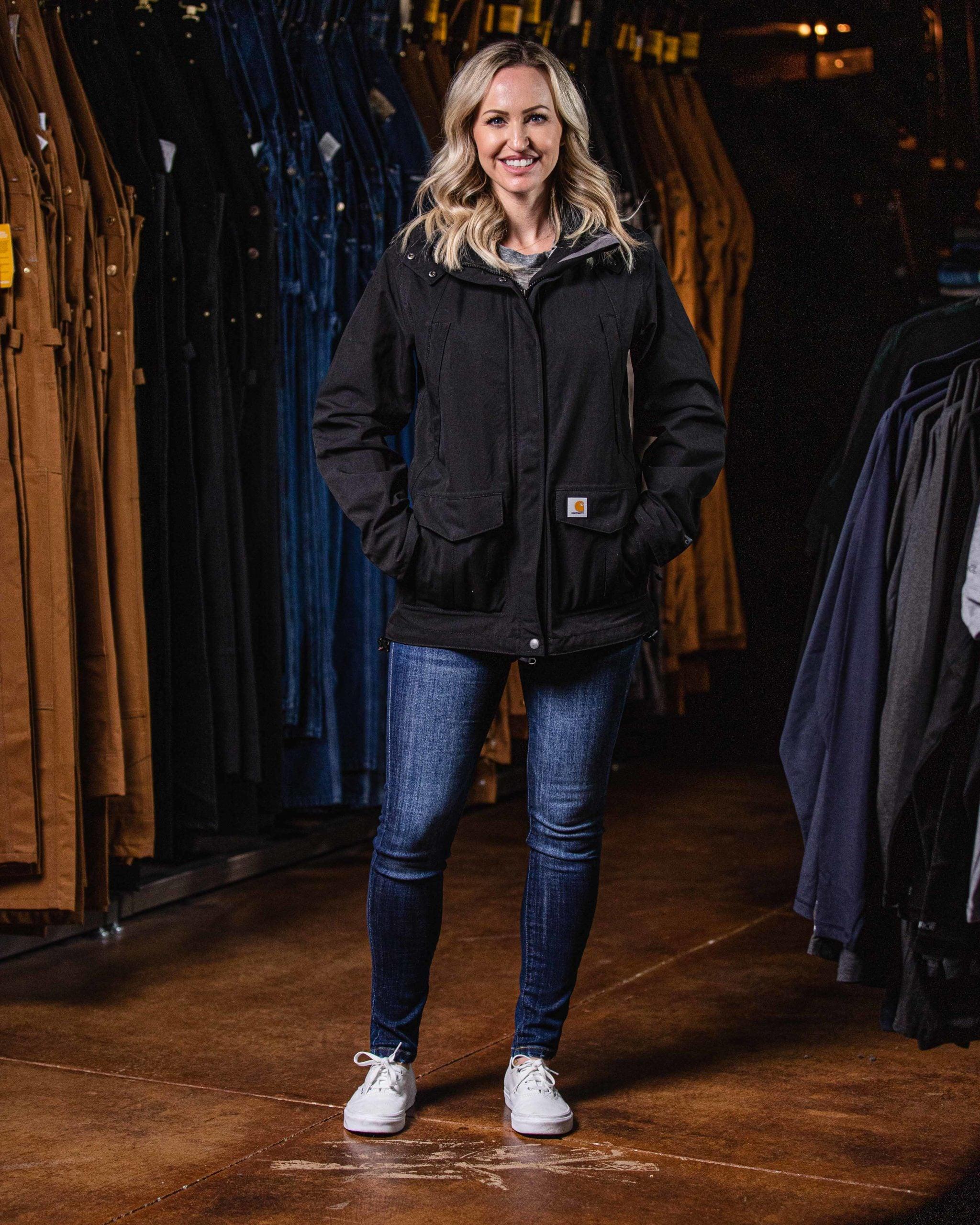 Women's Storm Defender Relaxed Fit Heavyweight Jacket - Black - Purpose-Built / Home of the Trades