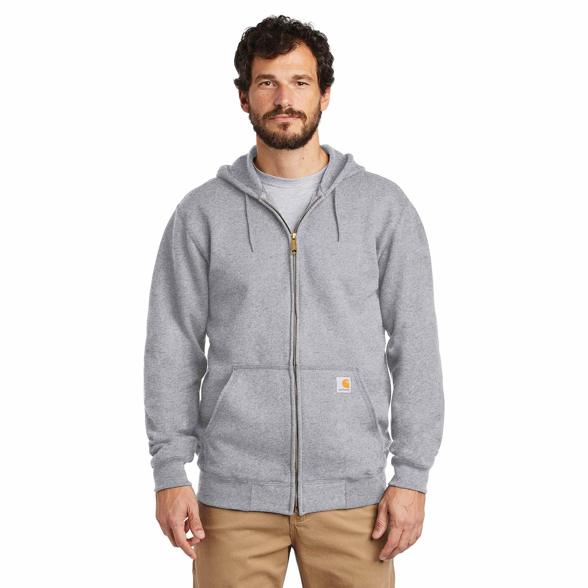 Fleece Zip Sweatshirt - Heather Grey - Purpose-Built / Home of the Trades