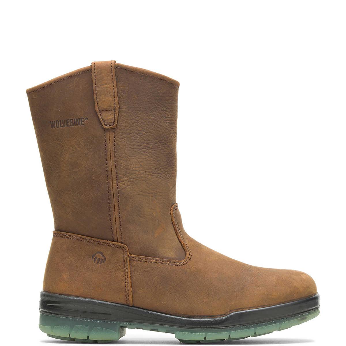 Men's Durashock Steel Toe Insulated Waterproof Wellington - Stone - Purpose-Built / Home of the Trades