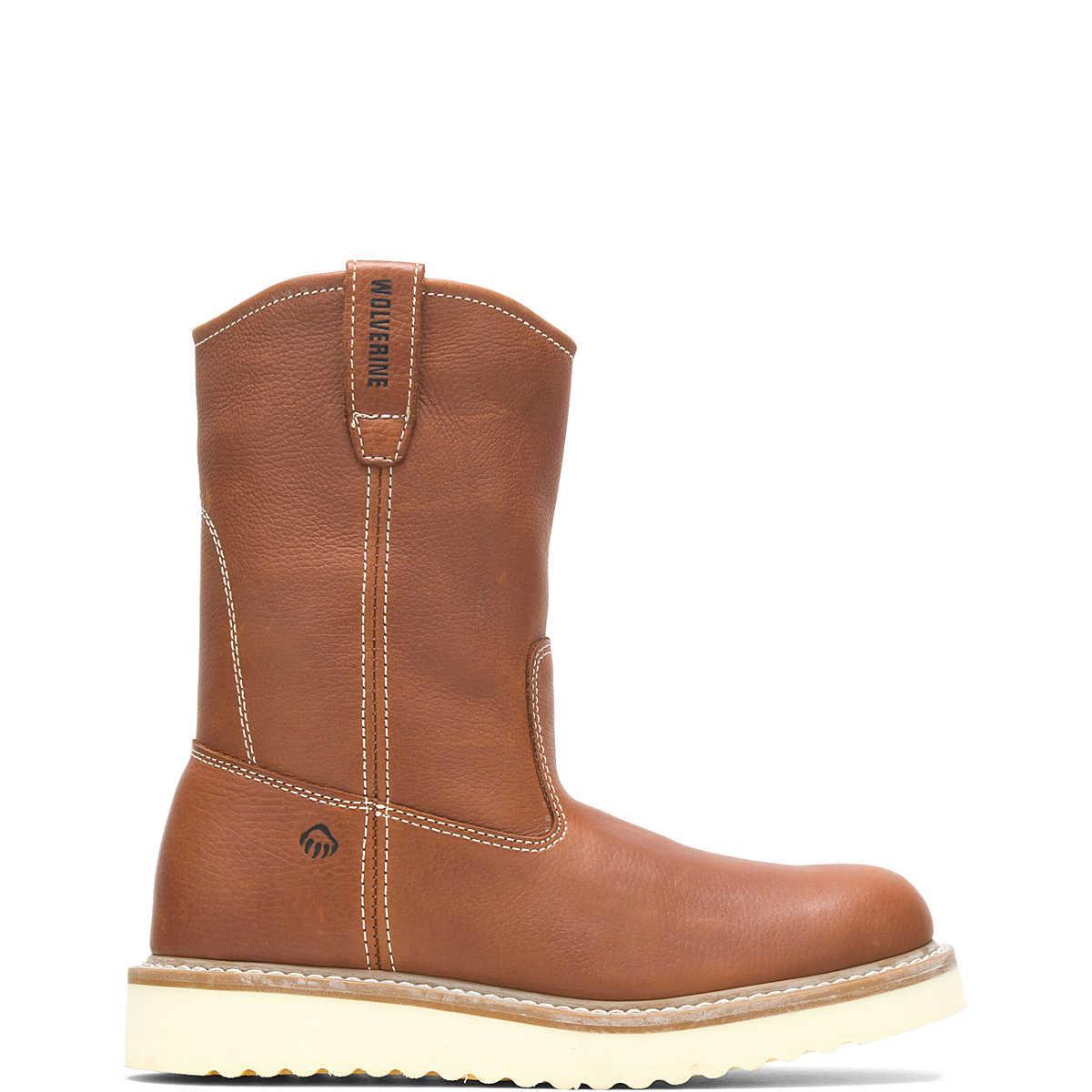 10" Wellington Soft Toe Work Boots - Brown - Purpose-Built / Home of the Trades