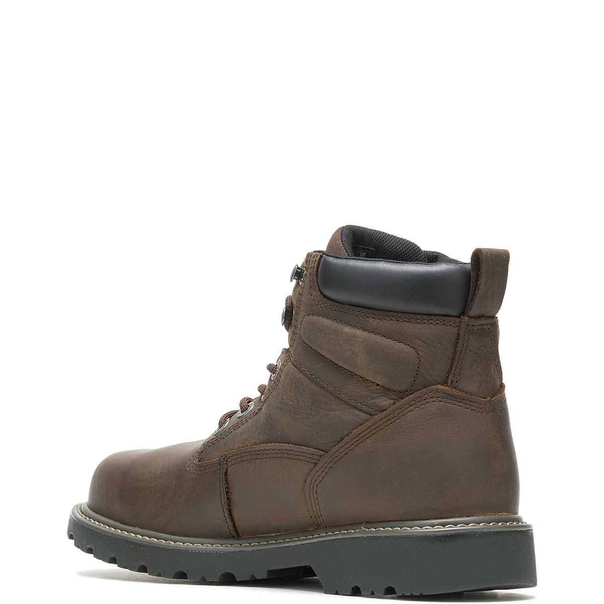 Men's Floorhand Waterproof Steel Toe 6" Work Boot - Dark Brown - Purpose-Built / Home of the Trades
