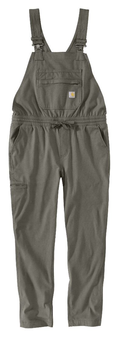 Women's Force Relaxed Fit Ripstop Bib Overall - Dusty Olive