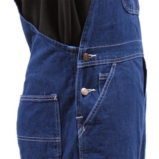 R07 - Washed Bib Overall - Unlined (Denim)(Brown) - Purpose-Built / Home of the Trades