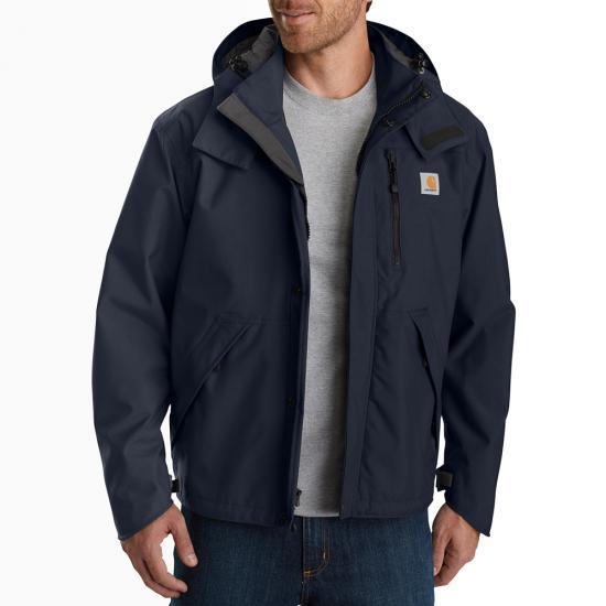 J162 Storm Defender Loose Fit Heavyweight Jacket Navy