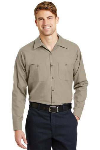 SP14 - Long Sleeve Industrial Work Shirt