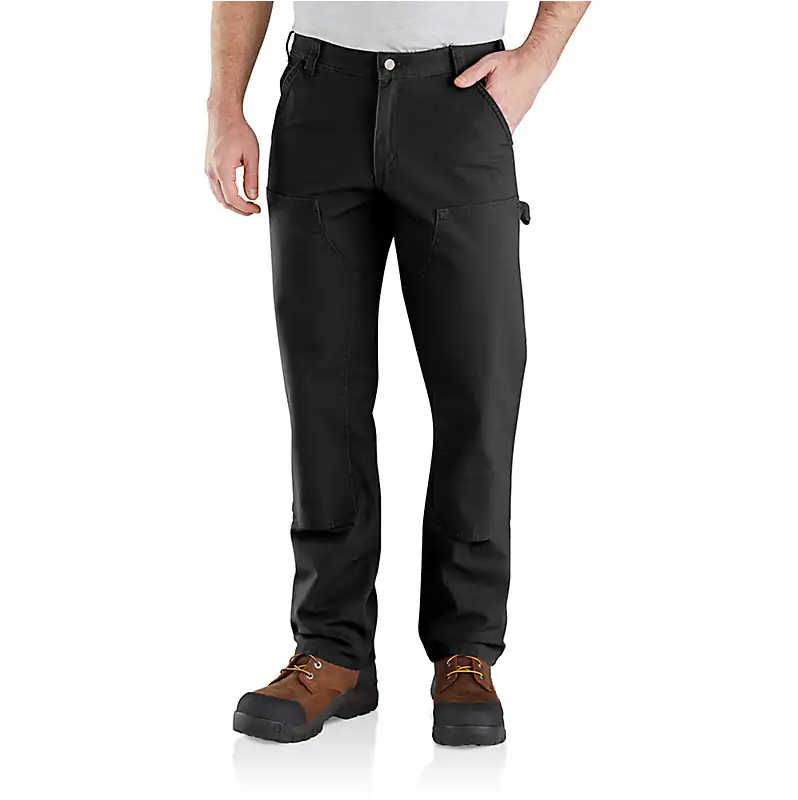 103334 - Men's Utility Double-Knee Work Pant - Relaxed Fit- Rugged Flex- Duck